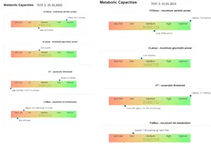 Bilede 1: Kapacitetsanalyse: Cykeltest 1 og 2